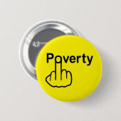 Button Poverty Flip (Voorkant /achterkant)
