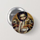 Button "Priestess of Nyarlathotep" (Voorkant /achterkant)