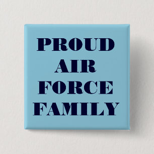 Button Proud Air Force Familie