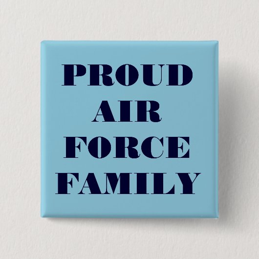 Button Proud Air Force Familie (Voorkant)