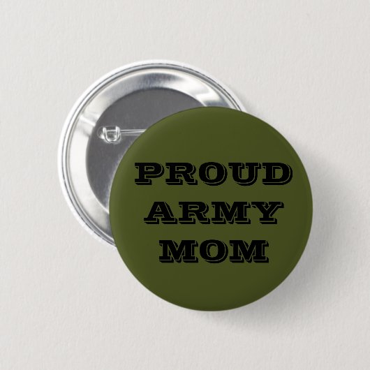 Button Proud Army Mam (Voorkant /achterkant)
