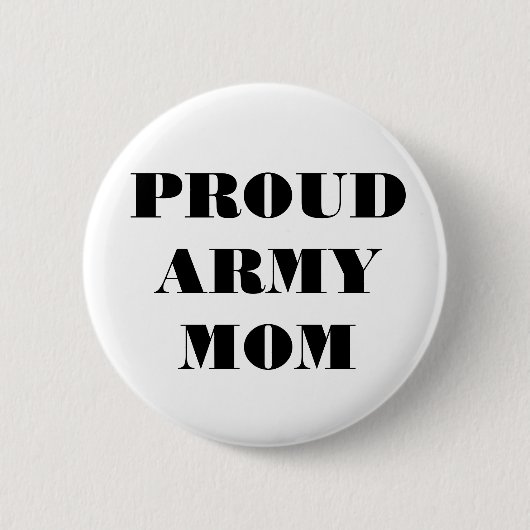 Button Proud Army Mam (Voorkant)