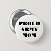 Button Proud Army Mam (Voorkant /achterkant)