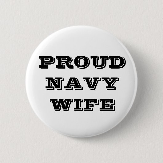 Button Proud Navy vrouw (Voorkant)
