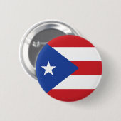 Button Puerto Rico Flag (Voorkant /achterkant)