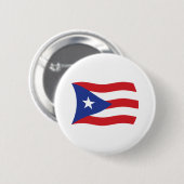 Button Puerto Rico Flag (Voorkant /achterkant)