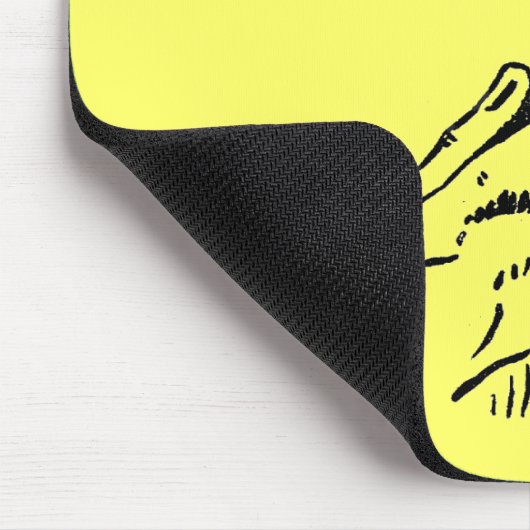 Button Pusher Funny T-shirts Gifts Muismat (Hoek)