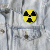Button radioactief symbool (In situ)