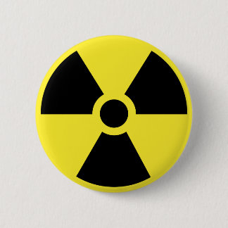 Button radioactief symbool