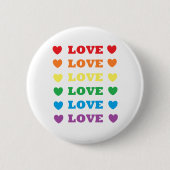 Button "Rainbow Love" (Voorkant)