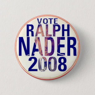 Button Ralph Nader 2008
