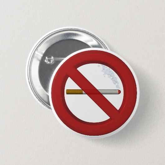 Button Rauchen verboten (Voorkant /achterkant)