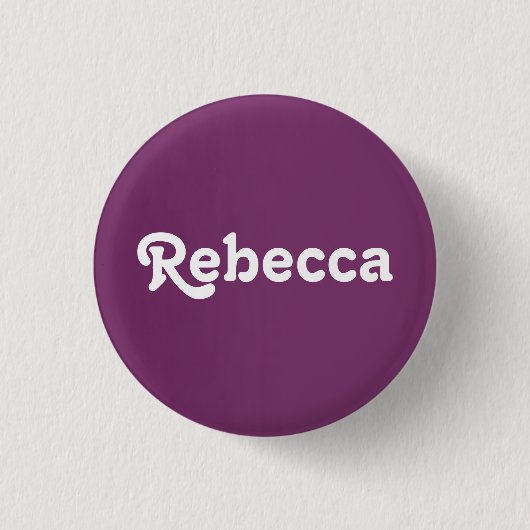 Button Rebecca (Voorkant)