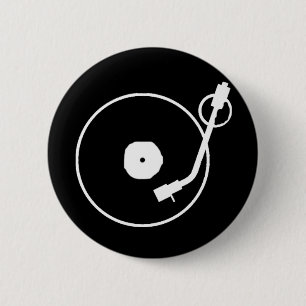 Button Record Player