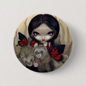 Button "Red Butterfly" (Voorkant)