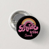 Button regenboog Birde Tribe Badge (Voorkant /achterkant)