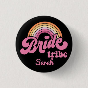 Button regenboog Birde Tribe Badge
