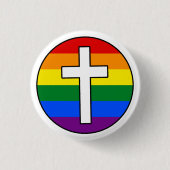 Button regenboogkruis (Voorkant)