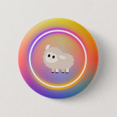 Button regenboogschaap (Voorkant)