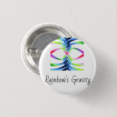 Button regenboogzwaartekracht (Voorkant /achterkant)
