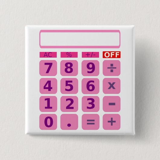 Button rekenmachine (Voorkant)