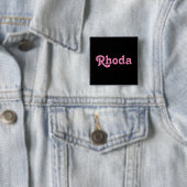 Button Rhoda (In situ)