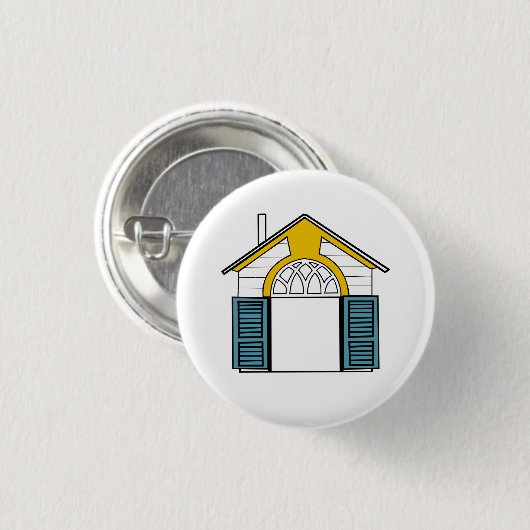 Button Robert Venturi Eclectic Houses (4 van 5) (Voorkant /achterkant)