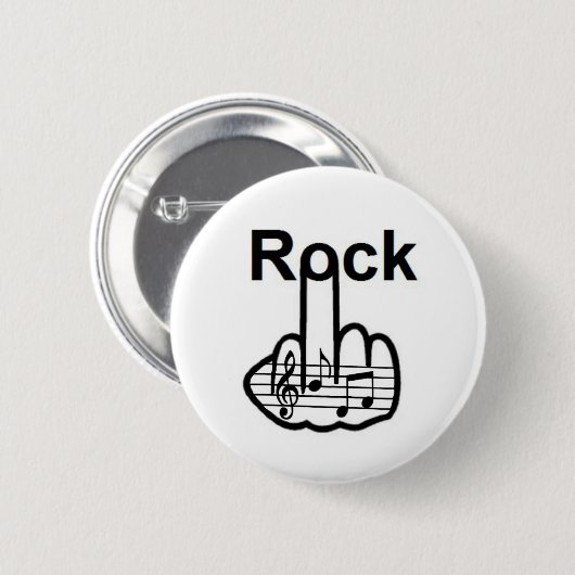 Button Rock Flip (Voorkant /achterkant)