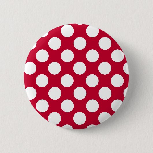 Button rode en witte pokadots (Voorkant)