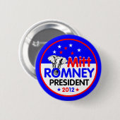Button Romney 2012 (Voorkant /achterkant)