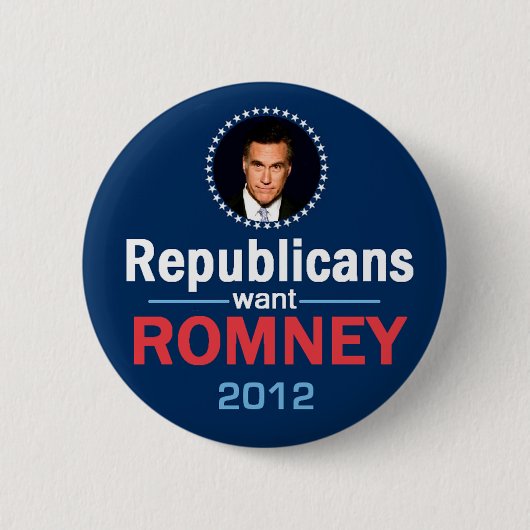 Button Romney 2012 (Voorkant)
