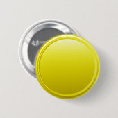 BUTTON ROND geel verloop + jouw tekst (Voorkant /achterkant)