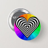 Button rond hart (Voorkant /achterkant)