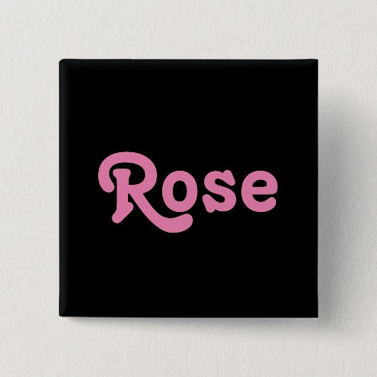 Button Roos (Voorkant)