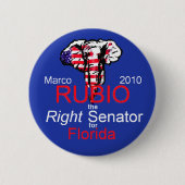 Button RUBIO Senaat 2010 (Voorkant)