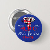 Button RUBIO Senaat 2010 (Voorkant /achterkant)