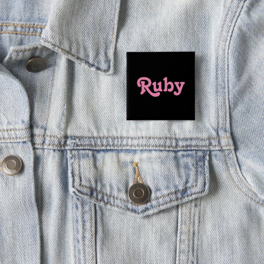 Button Ruby (In situ)