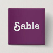 Button Sable (Voorkant)
