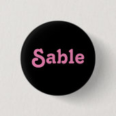 Button Sable (Voorkant)
