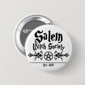 Button Salem Witches Society (Voorkant /achterkant)