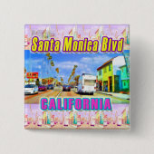 Button "Santa Monica Blvd 1" (Voorkant)