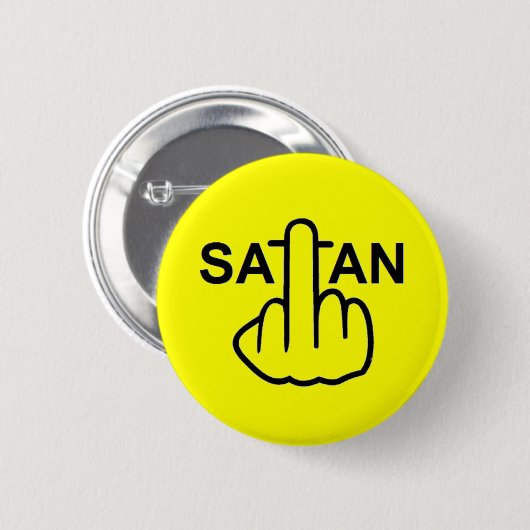 Button Satan Flip (Voorkant /achterkant)