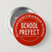 Button schoolprefect Badge (Voorkant /achterkant)