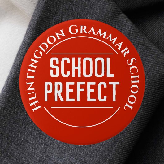 Button schoolprefect Badge