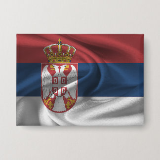 Button Servië-vlag