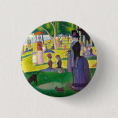 Button Seurat La Grande Jatte (Voorkant)