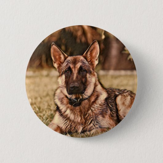 Button Shepherd Dog Hackibus (Voorkant)
