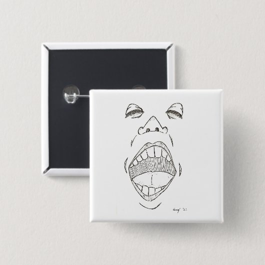 Button "Shout" (Voorkant /achterkant)