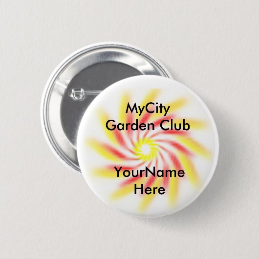 Button - Sjabloon club-ID badge (Voorkant /achterkant)