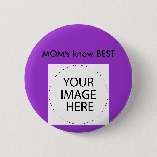 Button Sjabloon Het museum Zazzle Gifts (Voorkant)